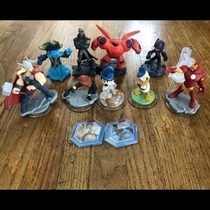 🤍Wii U Disney Infiniti 2.0 Characters & Power Ups 🎮